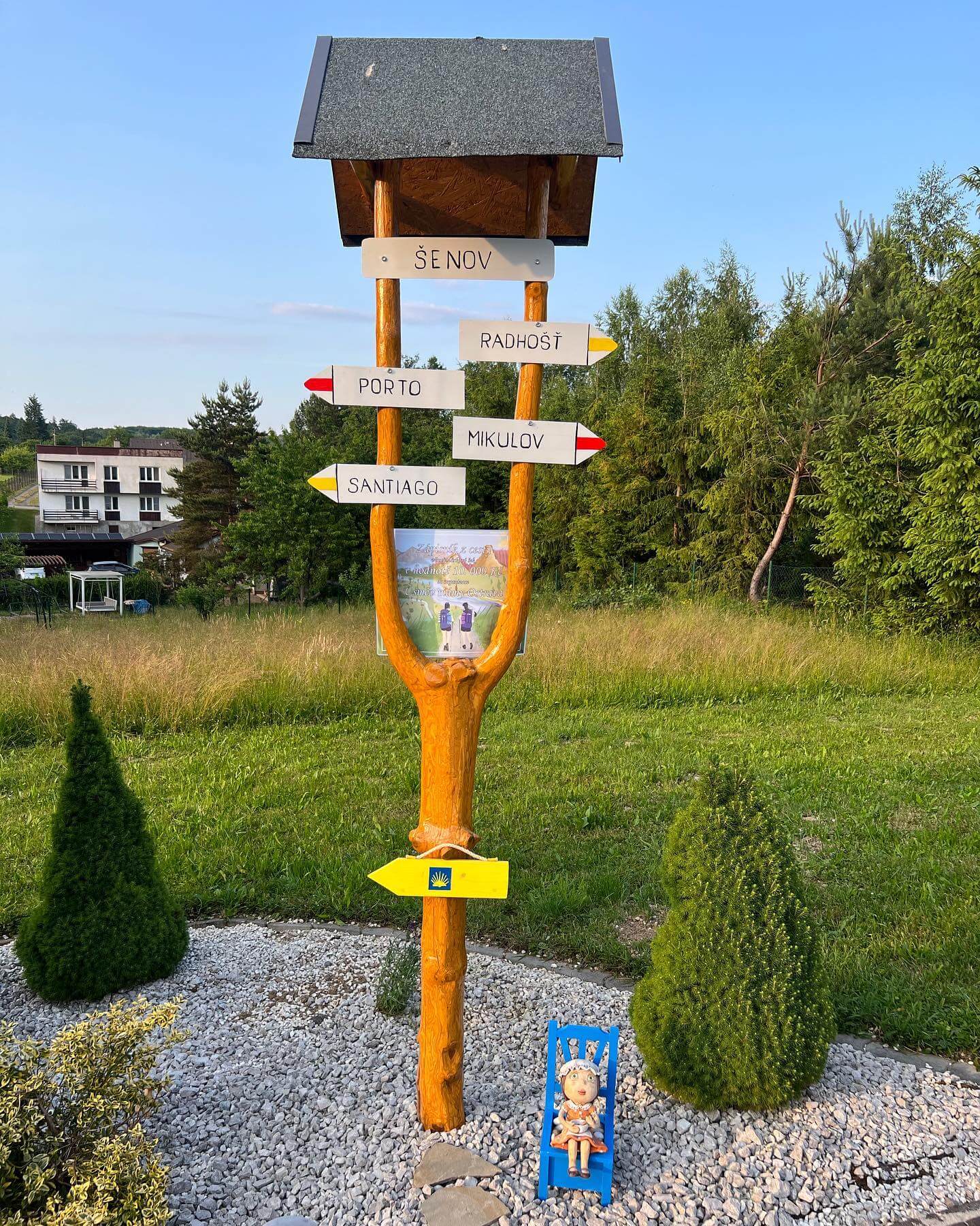 Obraz daru na rozcestníku